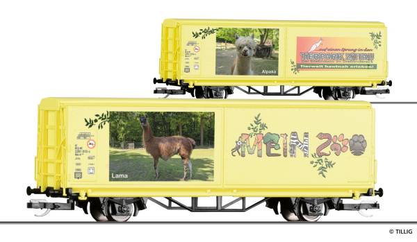 TILLIG 14859 - START-Schiebewandwagen Hbis-tt „Mein Zoo“, Ep. VI